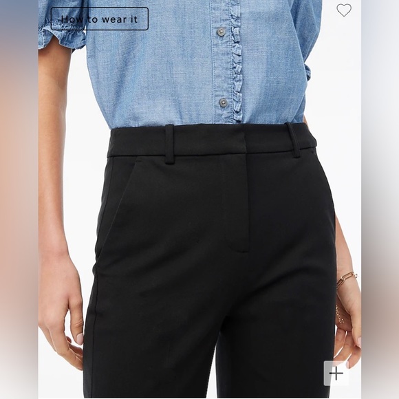 Jcrew petite straight pant - Picture 2 of 10